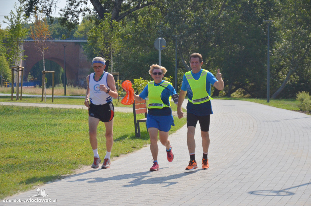 Parkrun w parku na Słodowie