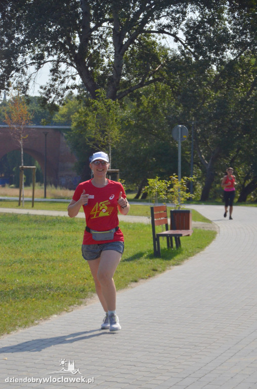 Parkrun w parku na Słodowie