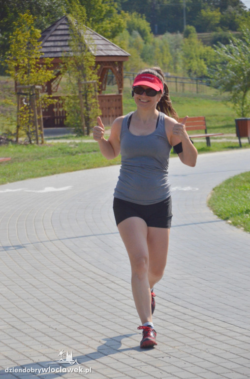 Parkrun w parku na Słodowie