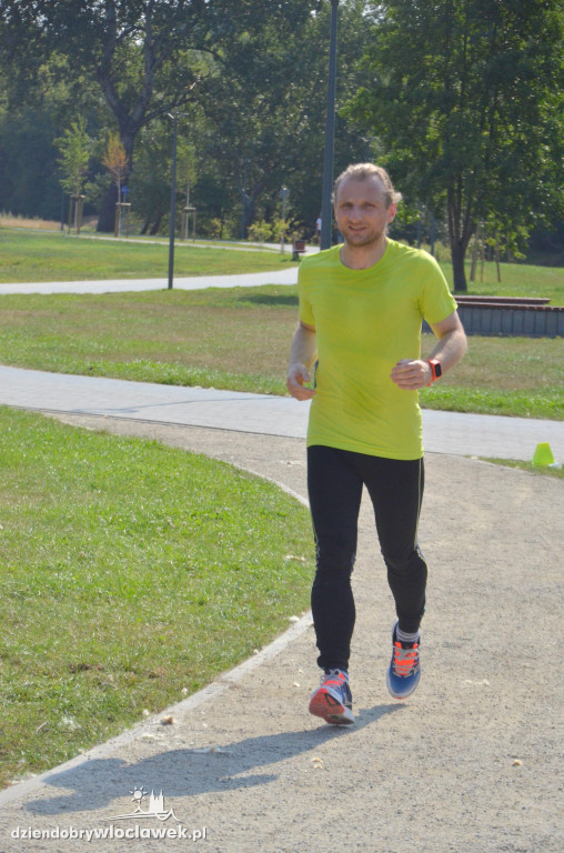 Parkrun w parku na Słodowie
