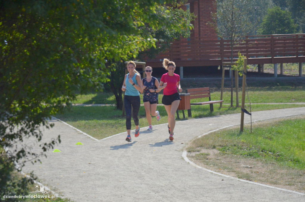 Parkrun w parku na Słodowie