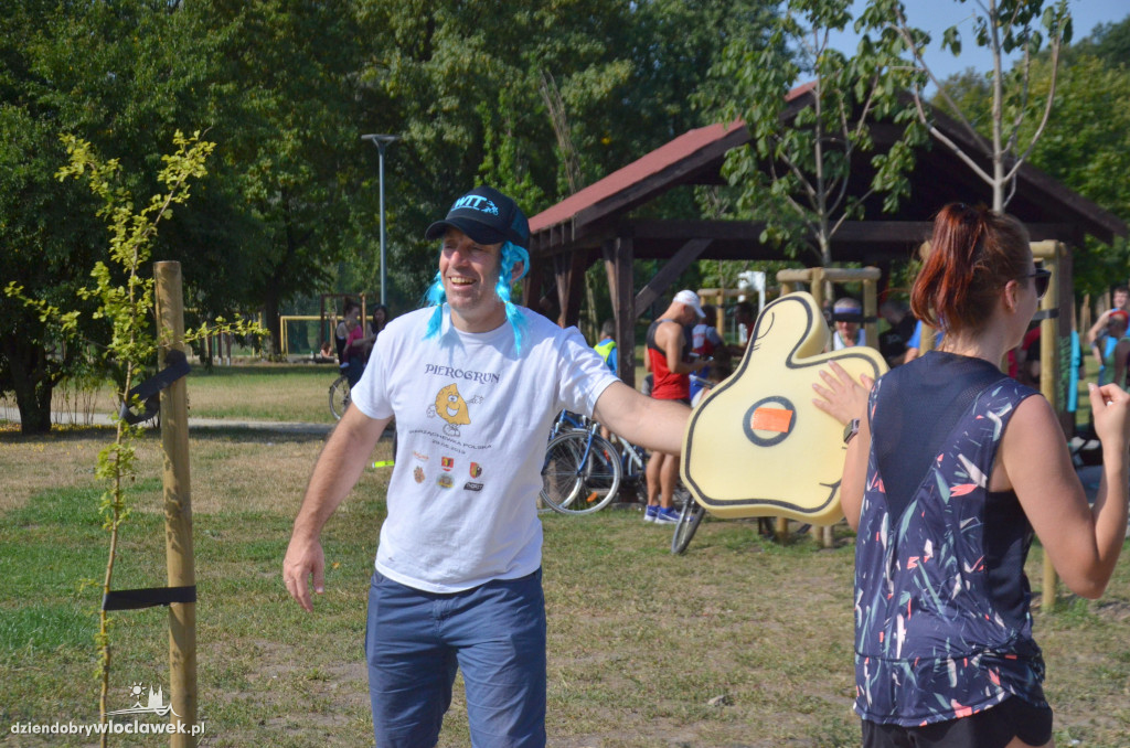 Parkrun w parku na Słodowie