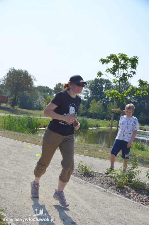 Parkrun w parku na Słodowie