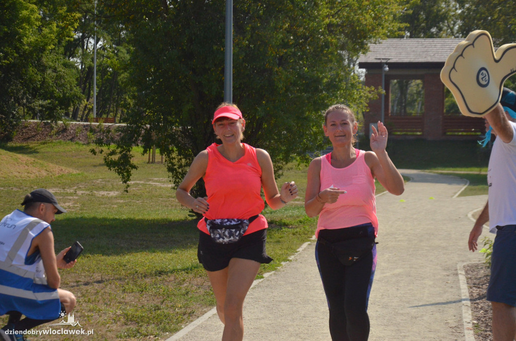 Parkrun w parku na Słodowie
