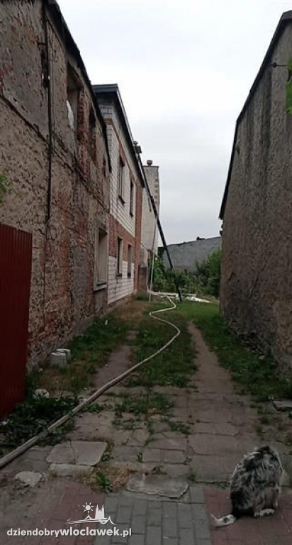 Pożar budynku w Izbicy Kujawskiej