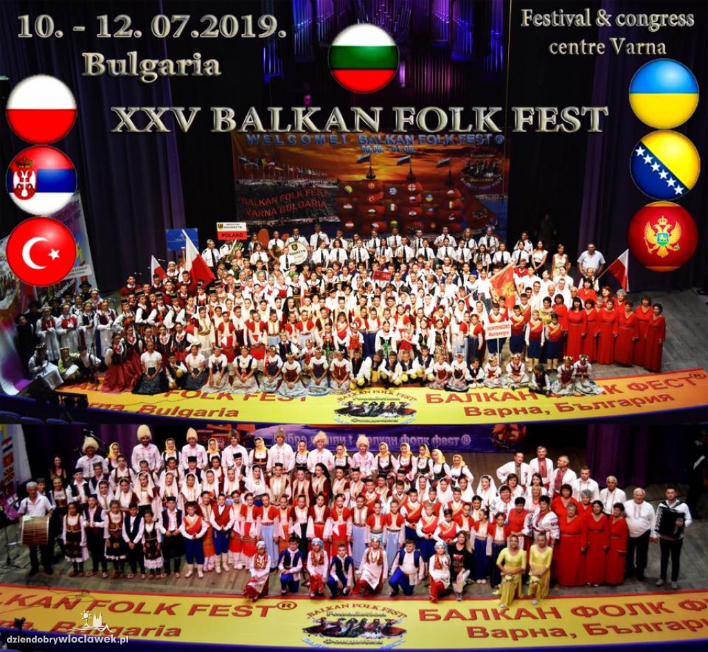 Zespół Kujawy na bałkańskich festiwalach
