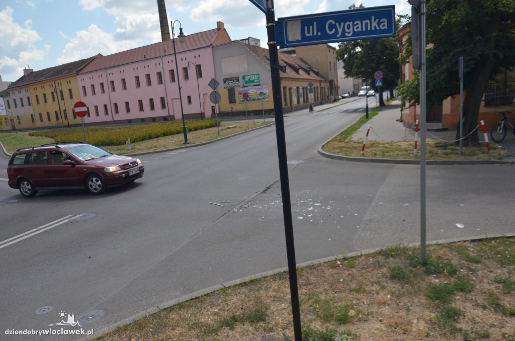 Kolizja u zbiegu Cyganki i Królewieckiej