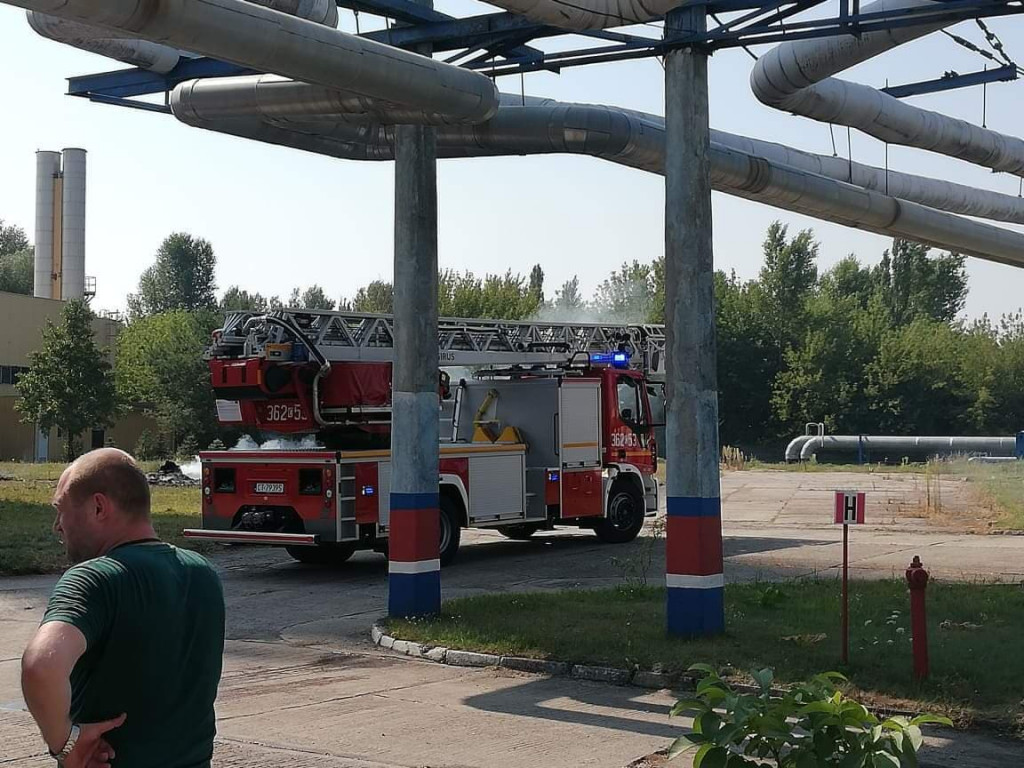 Strażacy gasili ogień w MPEC-u. To były...