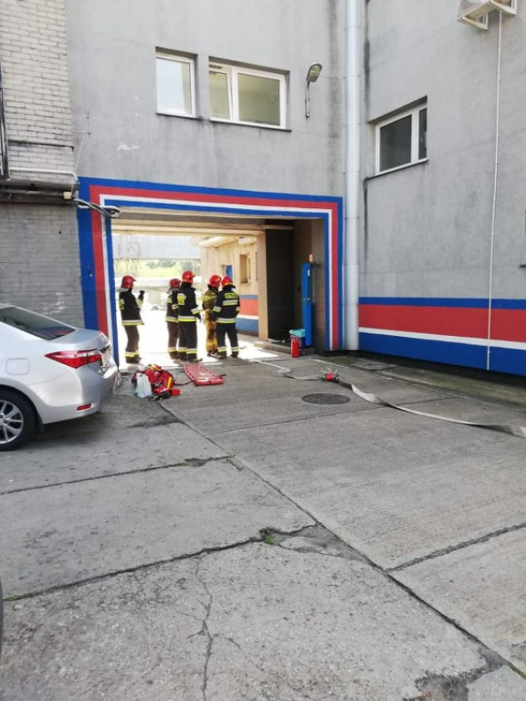 Strażacy gasili ogień w MPEC-u. To były...