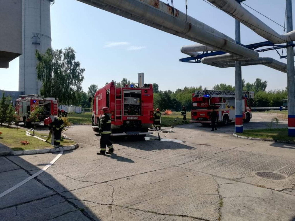 Strażacy gasili ogień w MPEC-u. To były...
