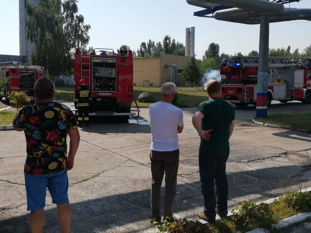 Strażacy gasili ogień w MPEC-u. To były...
