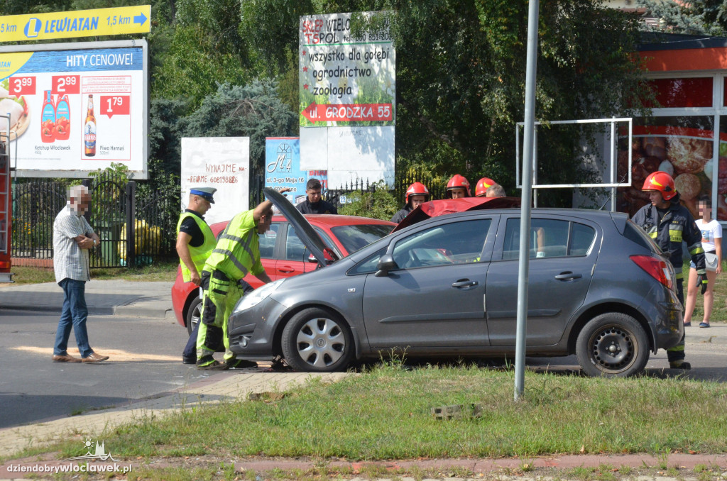 Kraksa na ul. Lipnowskiej