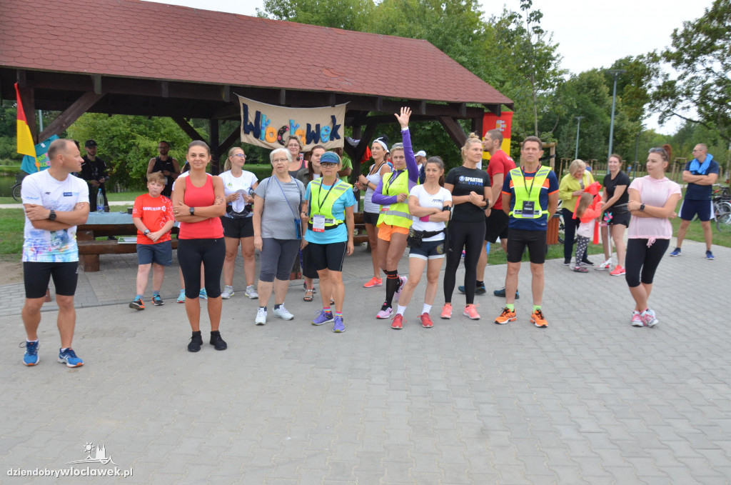 Parkrun w parku nad Zgłowiączką