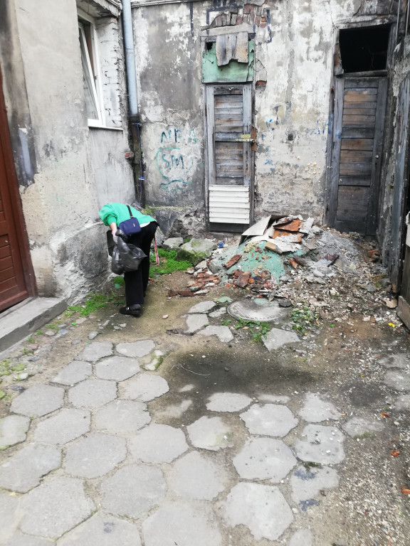 Posprzątali śródmiejskie podwórka
