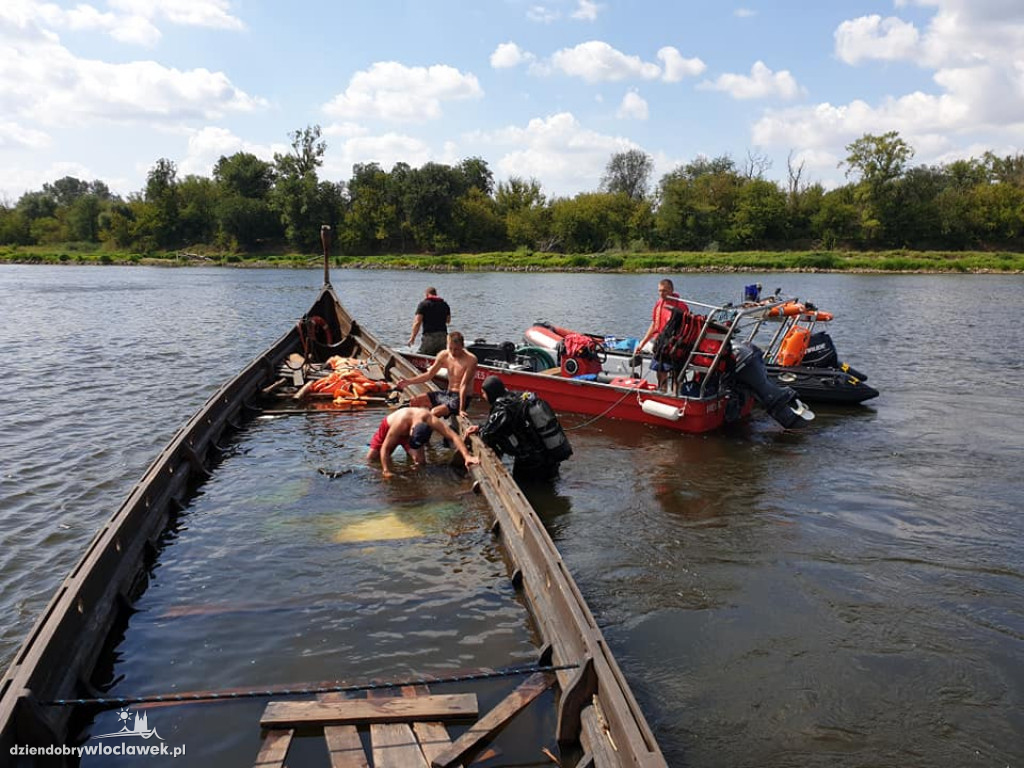 W trakcie Festiwalu Wisły tonęła łódź