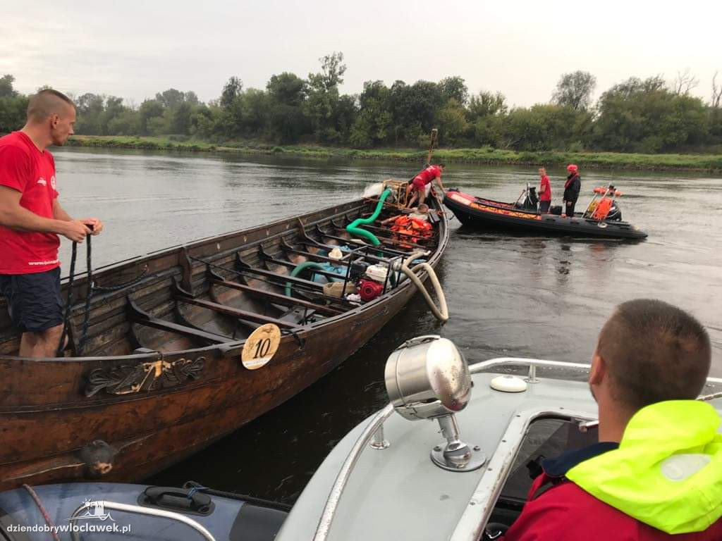 W trakcie Festiwalu Wisły tonęła łódź