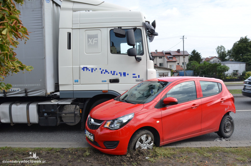 Kraksa na ul. Kruszyńskiej