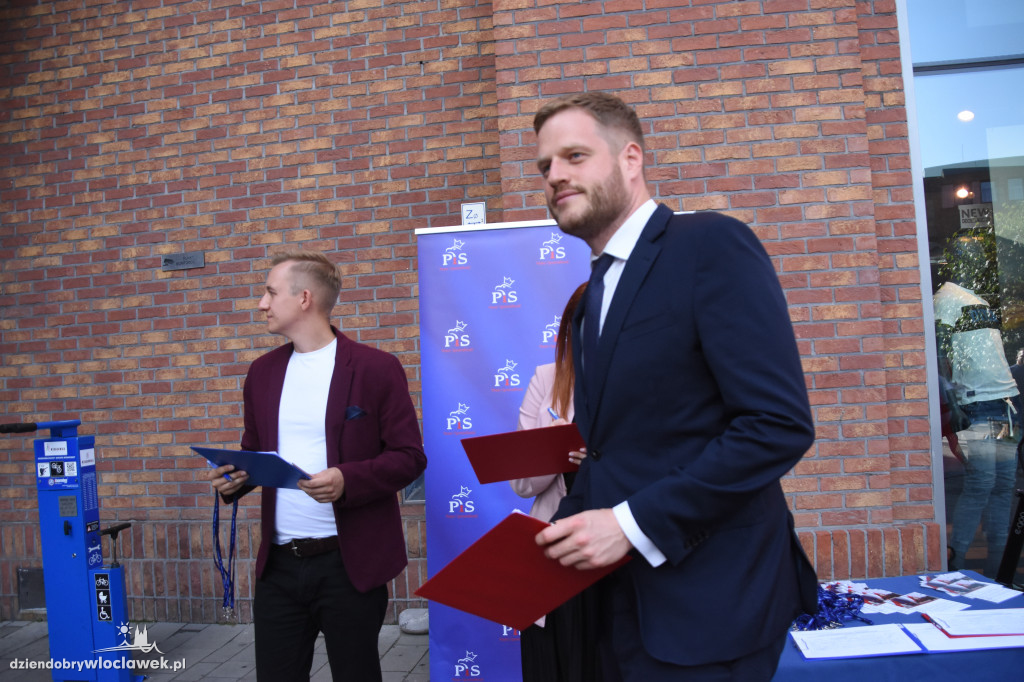 Anna Gembicka zbierała podpisy na pl. Grodzkim