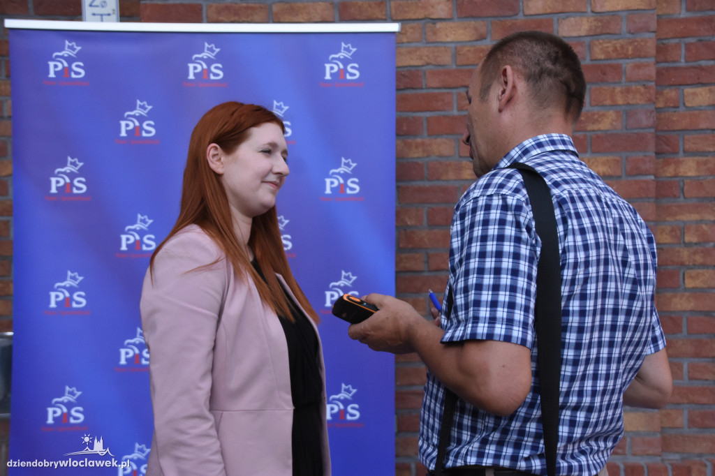 Anna Gembicka zbierała podpisy na pl. Grodzkim