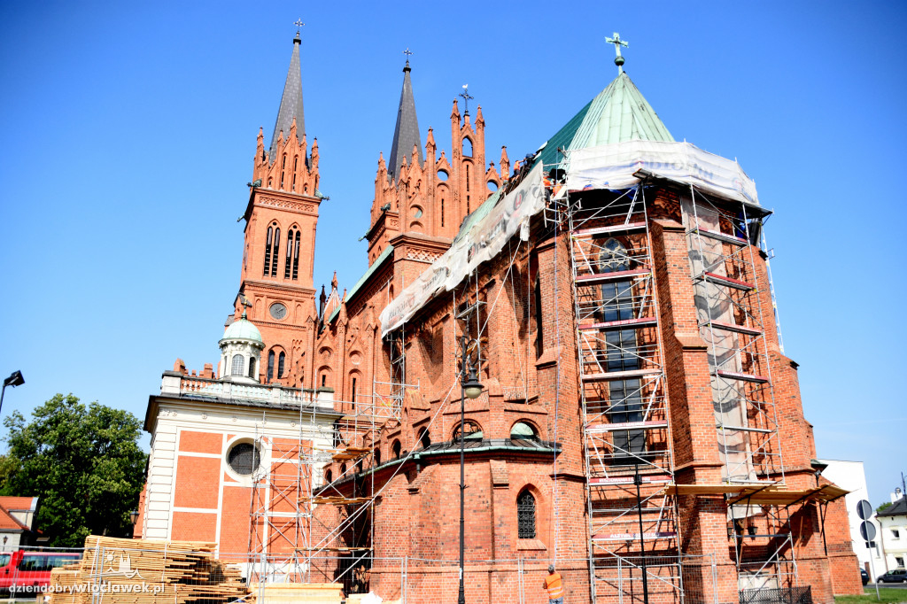 Remont włocławskiej katedry trwa