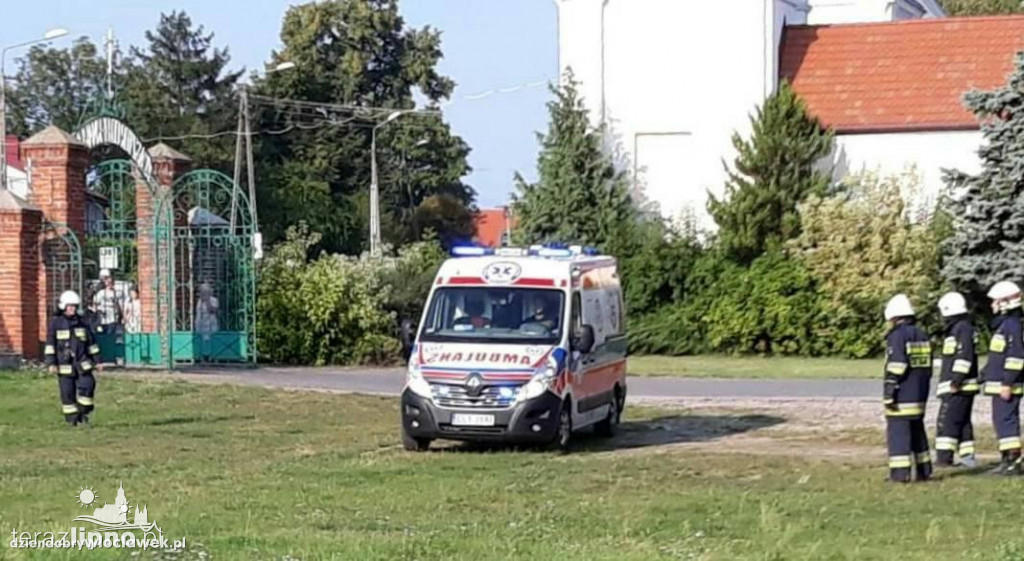 Mężczyzna skoczył z pomostu
