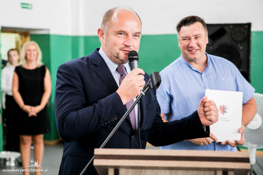 Marszałek w szkole Brześciu