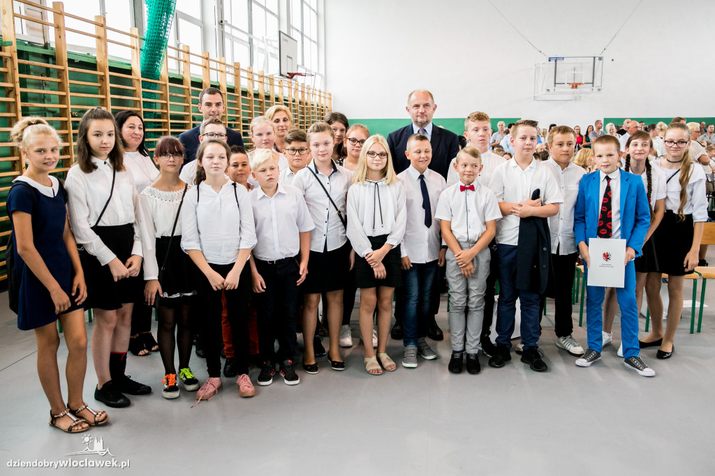 Marszałek w szkole Brześciu