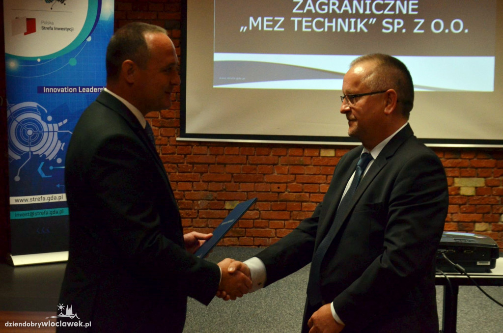 Wręczenie decyzji wsparcia inwestycji