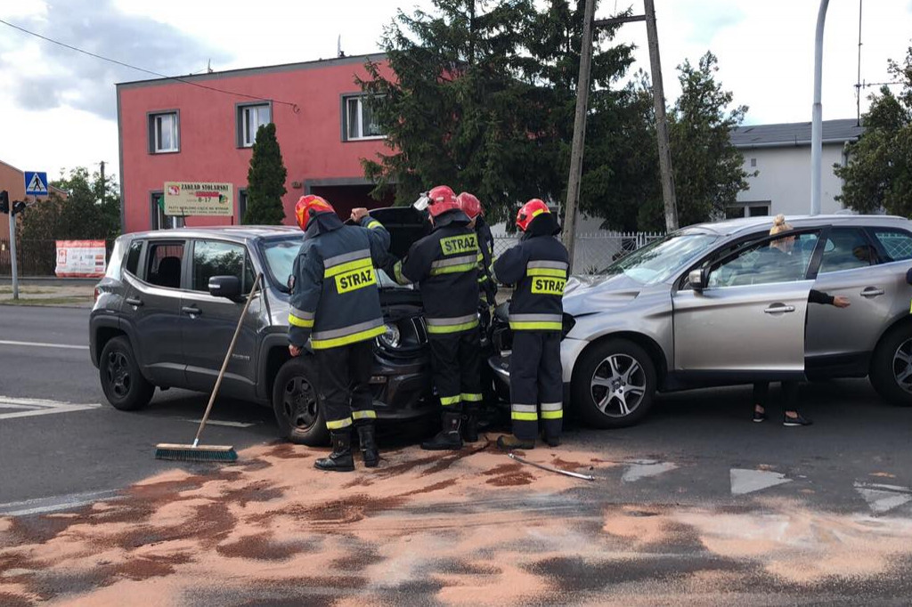 Zderzenie na skrzyżowaniu na Południu