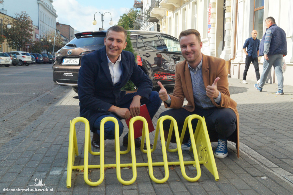 Nowe stojaki na rowery w Śródmieściu