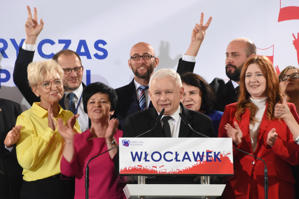 Jarosław Kaczyński we Włocławku