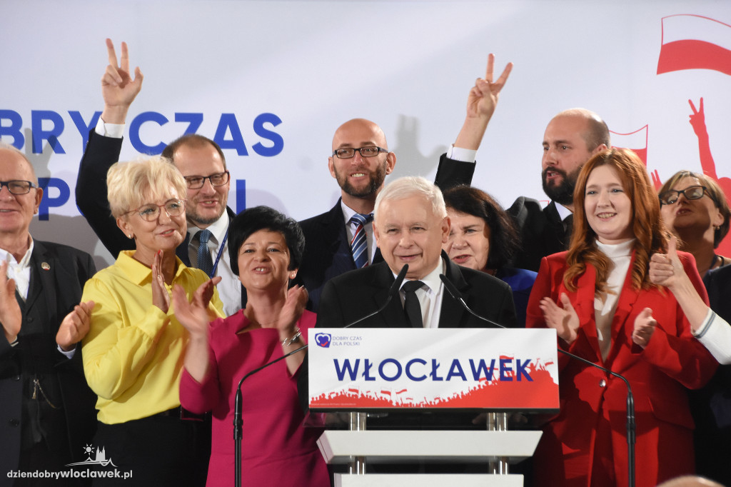 Jarosław Kaczyński we Włocławku