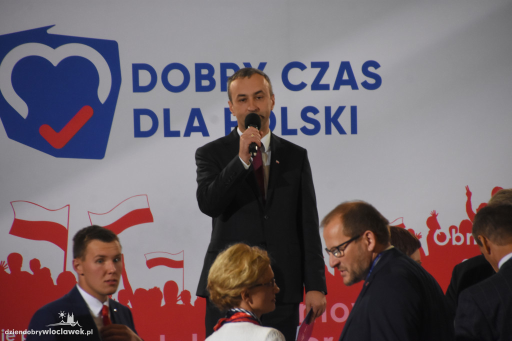 Jarosław Kaczyński we Włocławku