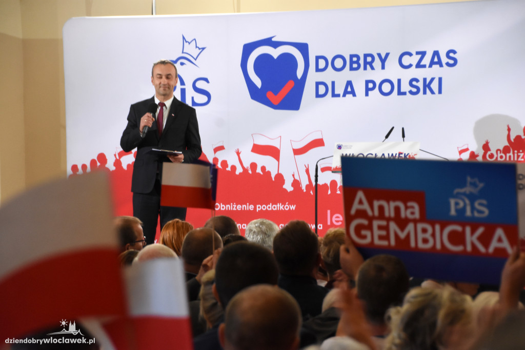Jarosław Kaczyński we Włocławku