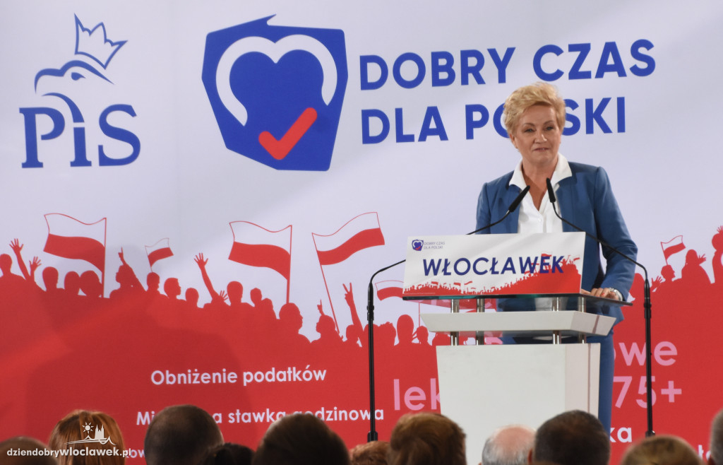 Jarosław Kaczyński we Włocławku