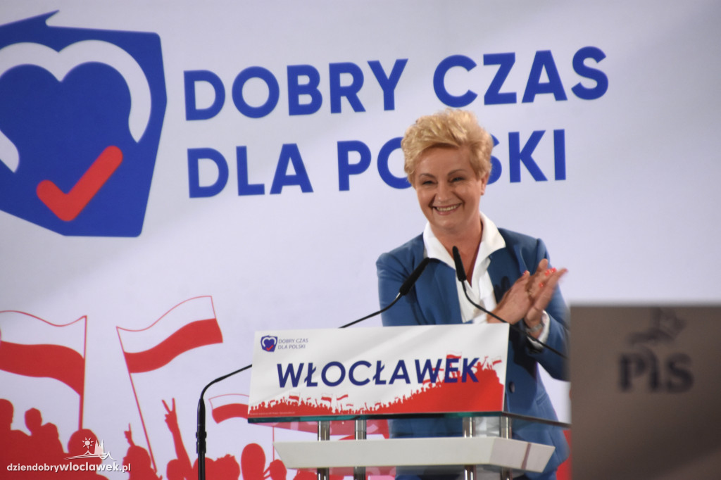 Jarosław Kaczyński we Włocławku