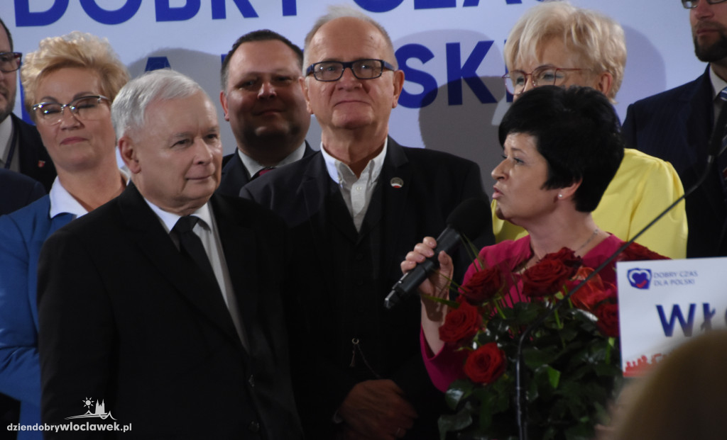 Jarosław Kaczyński we Włocławku