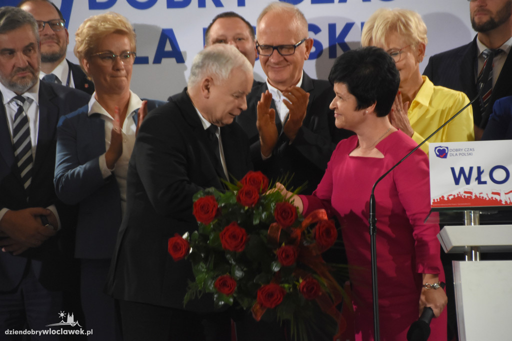 Jarosław Kaczyński we Włocławku