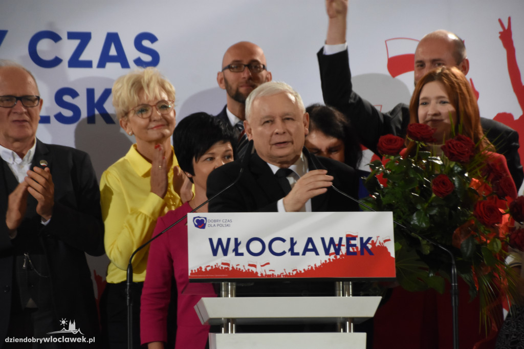 Jarosław Kaczyński we Włocławku