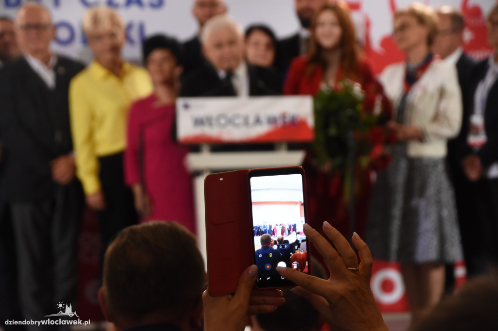 Jarosław Kaczyński we Włocławku