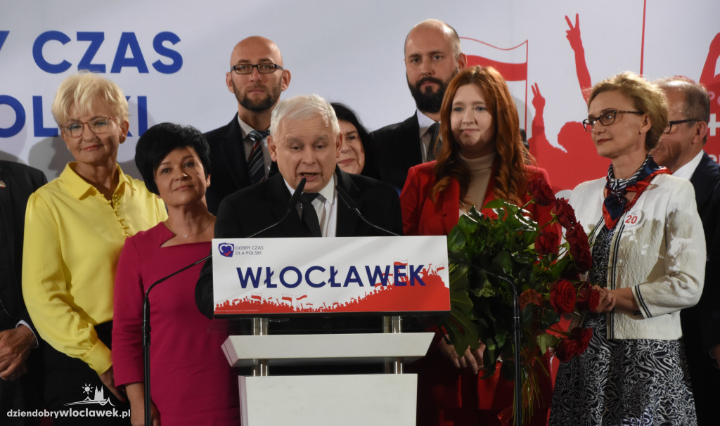 Jarosław Kaczyński we Włocławku