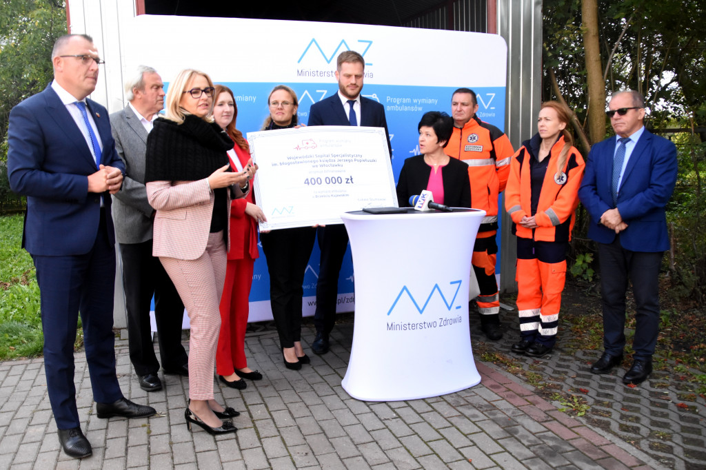 Do Brześcia Kuj. trafi nowa karetka