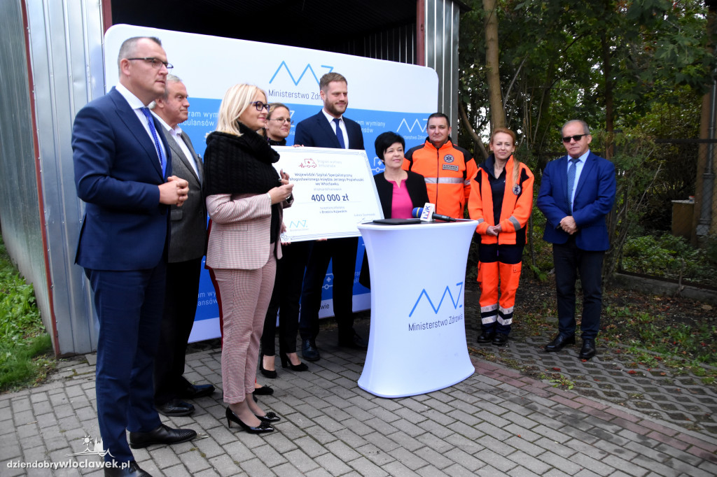 Do Brześcia Kuj. trafi nowa karetka
