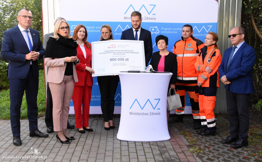 Do Brześcia Kuj. trafi nowa karetka