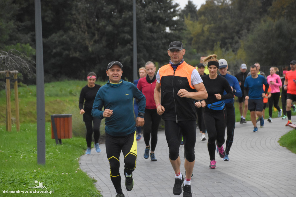 Parkrun w parku na Słodowie