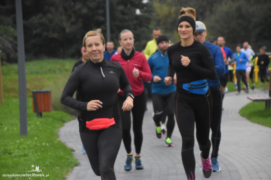 Parkrun w parku na Słodowie