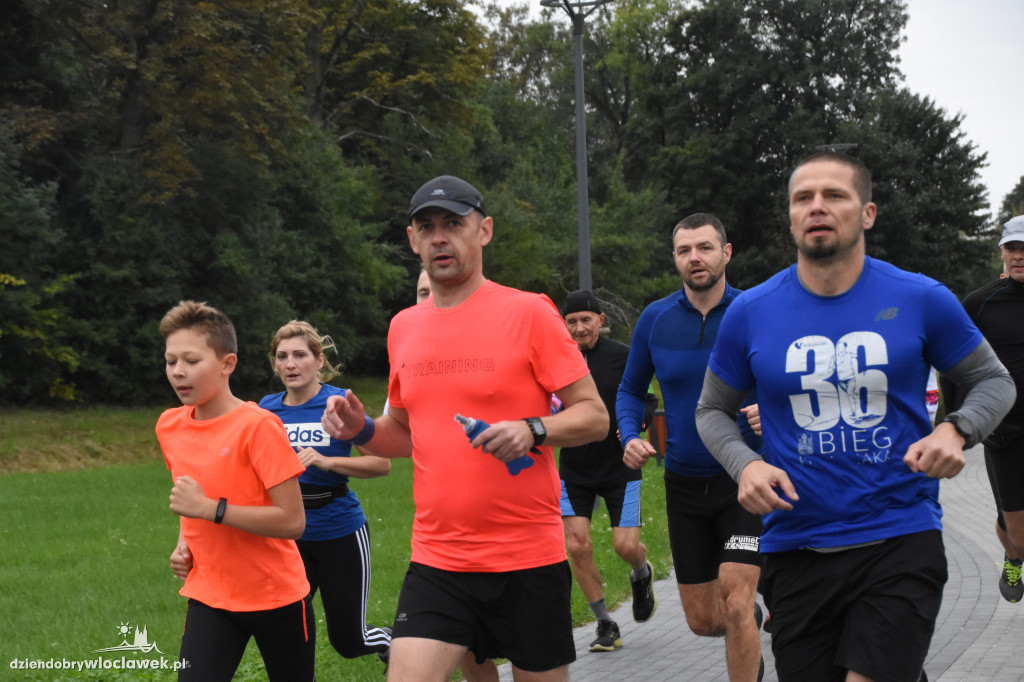 Parkrun w parku na Słodowie