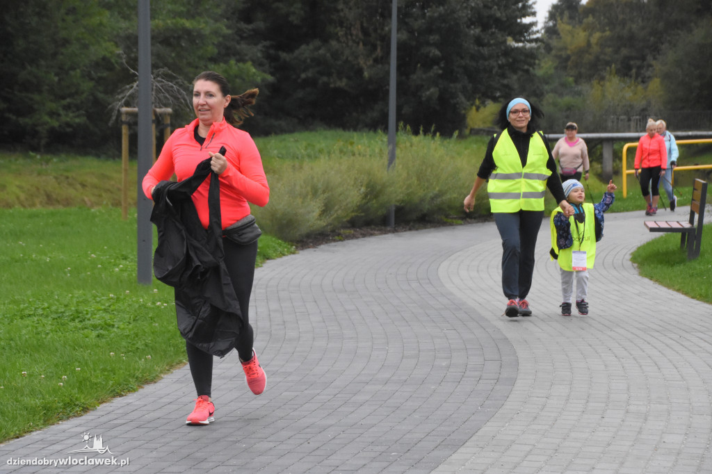 Parkrun w parku na Słodowie