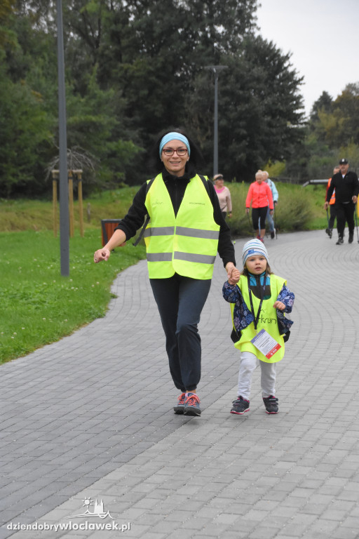 Parkrun w parku na Słodowie