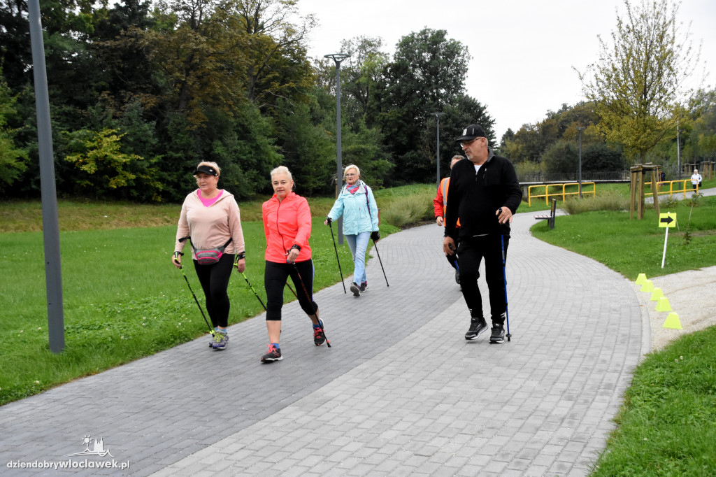 Parkrun w parku na Słodowie